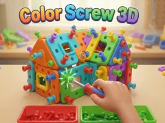 Color Screw 3D — δωρεάν online παιχνίδι