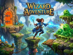 Wizzard Adventure — δωρεάν online παιχνίδι