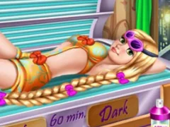 Goldie Princess Tanning — δωρεάν online παιχνίδι