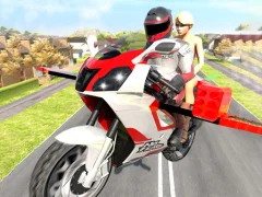 Flying Motorbike Driving Simulator — δωρεάν online παιχνίδι