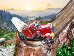 Semi Truck Snow Simulator — δωρεάν online παιχνίδι