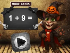Halloween Tom Math Challenge — δωρεάν online παιχνίδι