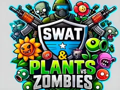 SWAT & Plants vs Zombies — δωρεάν online παιχνίδι