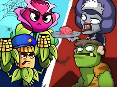 Plants Vs Zombies - Merge Defense — δωρεάν online παιχνίδι