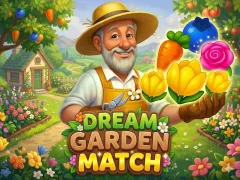 Match Dream Garden — δωρεάν online παιχνίδι