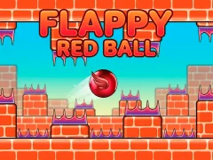 Flappy red ball — δωρεάν online παιχνίδι
