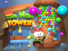 Om Nom Tower 3D — δωρεάν online παιχνίδι