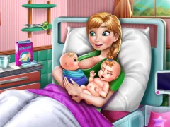 Ice Princess Twins Birth — δωρεάν online παιχνίδι