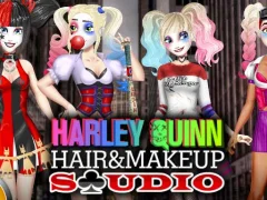 Harley Quinn Hair and Makeup Studio — δωρεάν online παιχνίδι