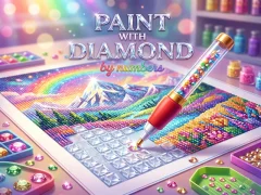 Paint with Diamond — δωρεάν online παιχνίδι