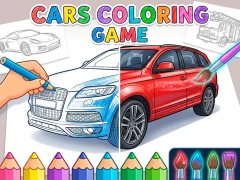 Cars Coloring Game — δωρεάν online παιχνίδι