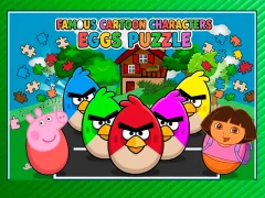 Famous Cartoon Characters Eggs — δωρεάν online παιχνίδι