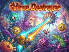 Virus Destroyer — δωρεάν online παιχνίδι