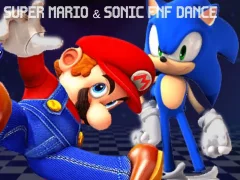 Super Mario & Sonic FNF Dance — δωρεάν online παιχνίδι