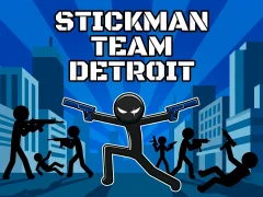 Stickman Team Detroit — δωρεάν online παιχνίδι