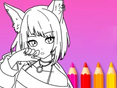 Anime Manga Coloring Book — δωρεάν online παιχνίδι