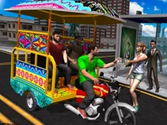 TukTuk Chingchi Rickshaw 3D — δωρεάν online παιχνίδι