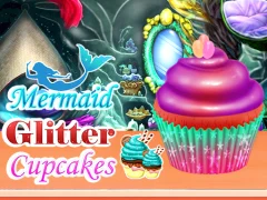 Mermaid Glitter Cupcakes — δωρεάν online παιχνίδι