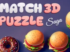 Match 3D Puzzle Saga — δωρεάν online παιχνίδι