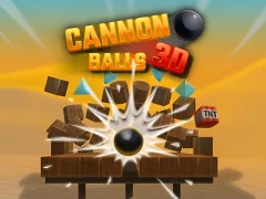 Cannon Balls 3D — δωρεάν online παιχνίδι