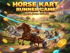 Horse Kart Runner Game — δωρεάν online παιχνίδι
