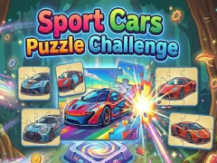 Sport Cars Puzzle Challenge — δωρεάν online παιχνίδι