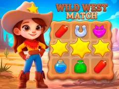 Wild West Match — δωρεάν online παιχνίδι