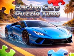 Racing Cars Puzzle Time — δωρεάν online παιχνίδι