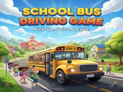 School Bus Driving Game — δωρεάν online παιχνίδι