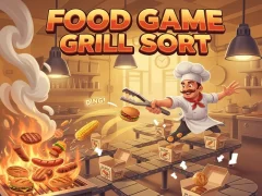 Food Game Grill Sort — δωρεάν online παιχνίδι