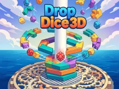 Drop Dice 3D — δωρεάν online παιχνίδι