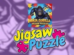 Ninja Gorilla Jigsaw Puzzles — δωρεάν online παιχνίδι