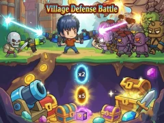 Village Defense Battle — δωρεάν online παιχνίδι