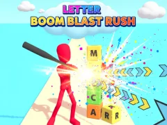 Letter Boom Blast Rush — δωρεάν online παιχνίδι