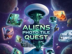 Aliens Photo Tile Quest — δωρεάν online παιχνίδι