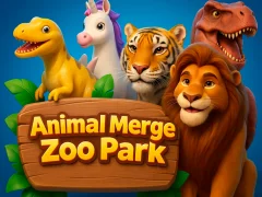 Animal Merge Zoo Park — δωρεάν online παιχνίδι