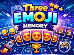 Three Emoji Memory — δωρεάν online παιχνίδι