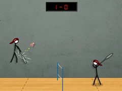 Stick Figure Badminton 2 — δωρεάν online παιχνίδι