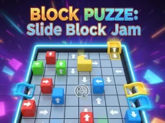 Block Puzze: Slide Block Jam — δωρεάν online παιχνίδι
