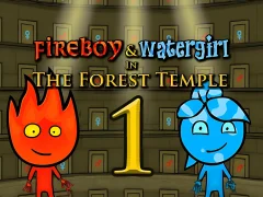 Fireboy & Watergirl In The Forest Temple — δωρεάν online παιχνίδι