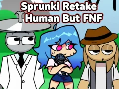 Sprunki Retake Human But FNF — δωρεάν online παιχνίδι