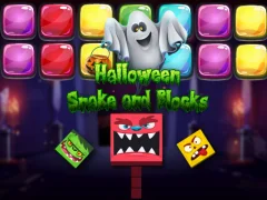 Halloween Snake and Blocks — δωρεάν online παιχνίδι