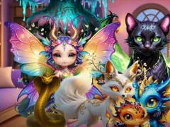 Mysterious Familiars Enchanted Bestiary — δωρεάν online παιχνίδι