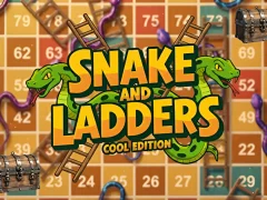 Snake and Ladders Cool Edition — δωρεάν online παιχνίδι