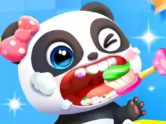 Jigsaw Puzzle: Baby Panda Teeth Health — δωρεάν online παιχνίδι