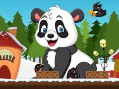 Christmas Panda Adventure — δωρεάν online παιχνίδι