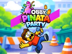 Obby Pinata Party — δωρεάν online παιχνίδι