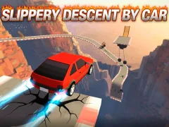 Slippery Descent By Car — δωρεάν online παιχνίδι