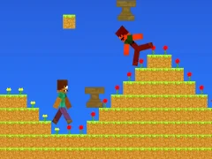 Noob vs Pro But Anvil Rain Minecraft — δωρεάν online παιχνίδι