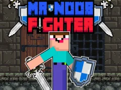 Mr Noob Fighter — δωρεάν online παιχνίδι